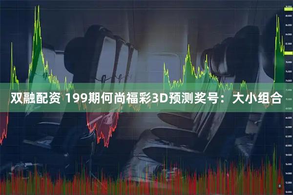 双融配资 199期何尚福彩3D预测奖号：大小组合